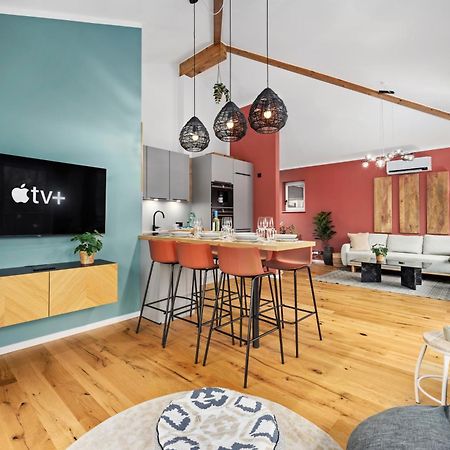 Apartament Edler Wohnraum Schwanenteich-Penthouse Mit Garage, Grill, Kaffeevollautomat, Klima, Lift & Terrasse Zwickau Zewnętrze zdjęcie
