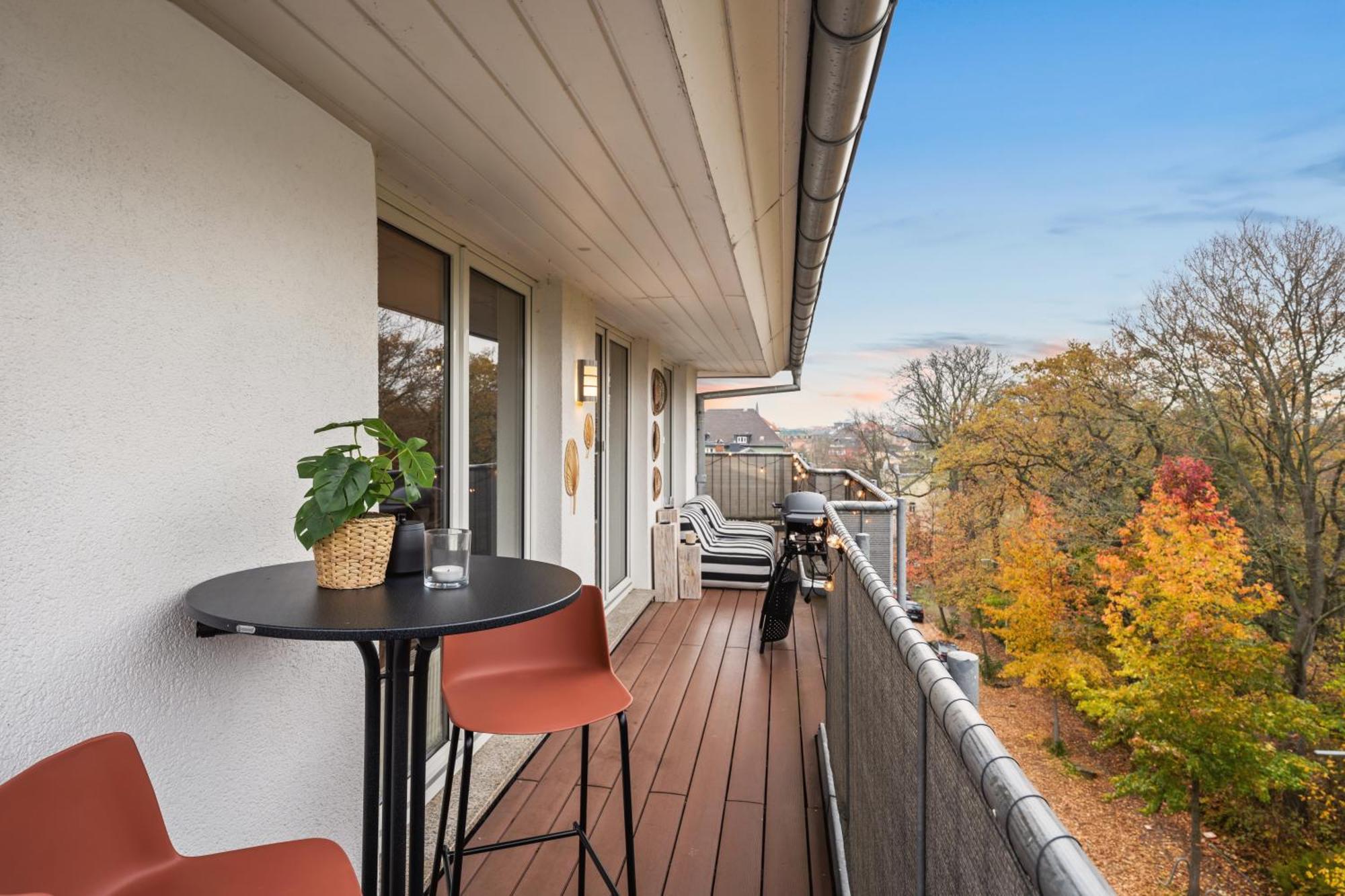 Apartament Edler Wohnraum Schwanenteich-Penthouse Mit Garage, Grill, Kaffeevollautomat, Klima, Lift & Terrasse Zwickau Zewnętrze zdjęcie